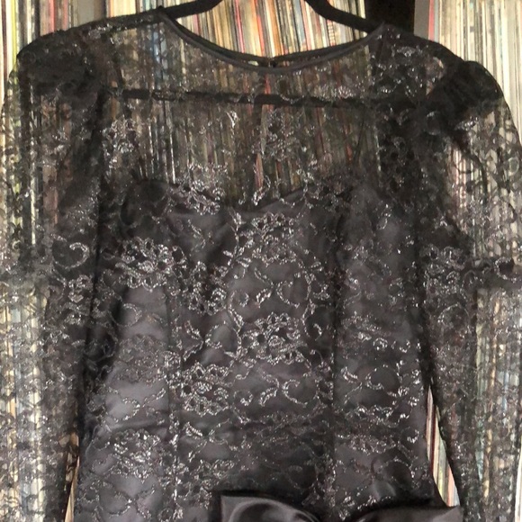 Vintage 80s Formal Dress - Picture 5 of 8